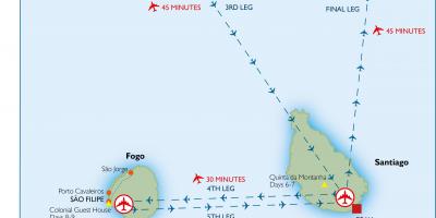 Mapa Cape Verde aerodrome