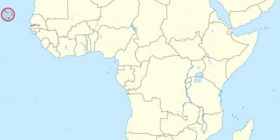 Kabo Verde africi mapu